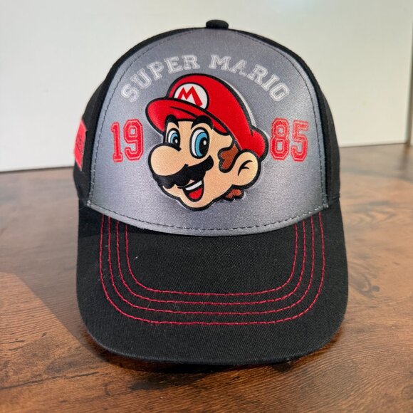 Super Mario 1985 Nintendo Snapback Hat Cap KIDS Cap 2021 One Size "Lets-A-Go" - Picture 2 of 6